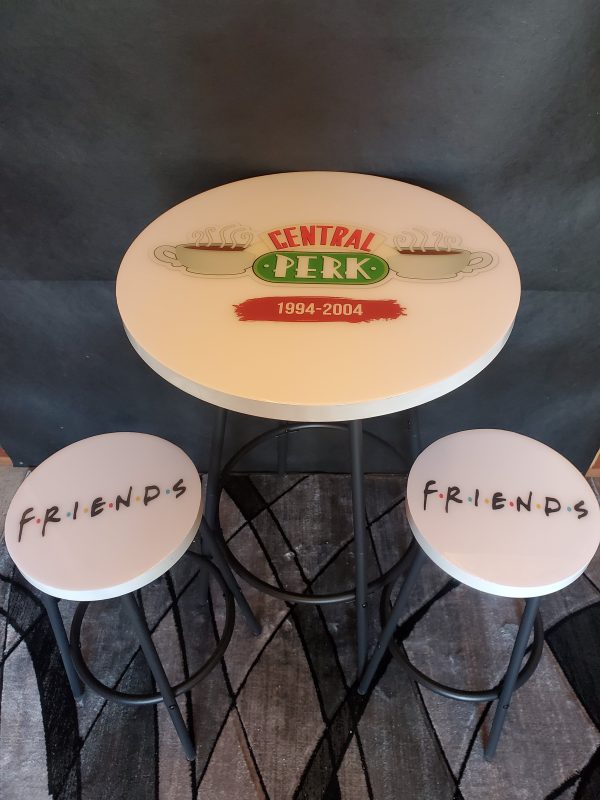 Custom Epoxy Table and Barstools
