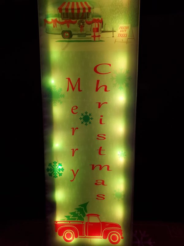 Lighted Front Porch Sign for Custom Banners - Image 7