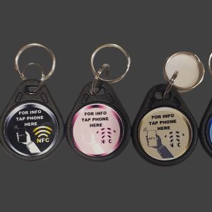 NFC Tap Programed Fob Keychain