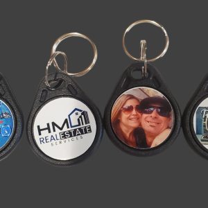 Custom NFC Tap Programed Fob Keychain