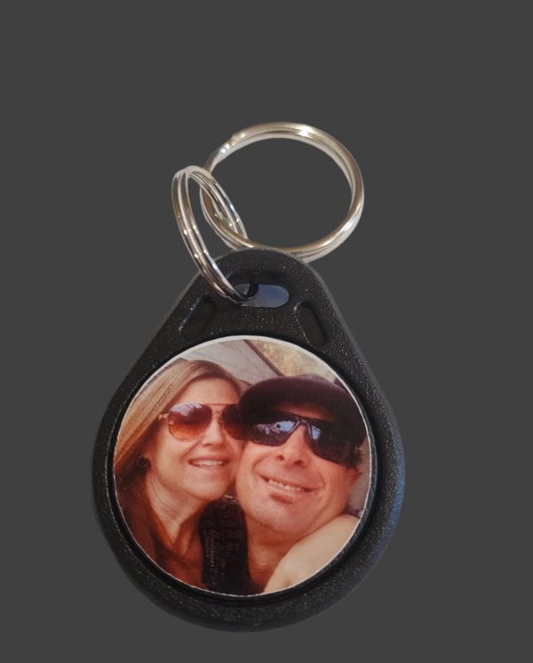 Custom NFC Tap Programed Fob Keychain - Image 3
