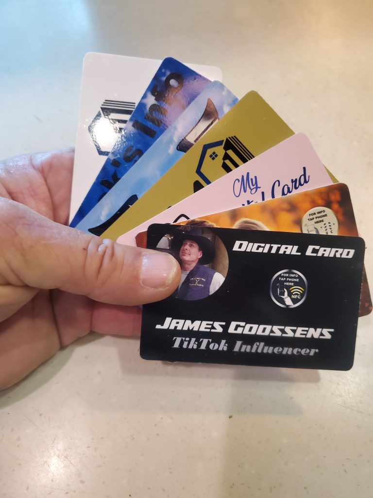 Custom NFC Bustiness Cards