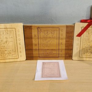 Custom Laser Engraved Cutting Boards.