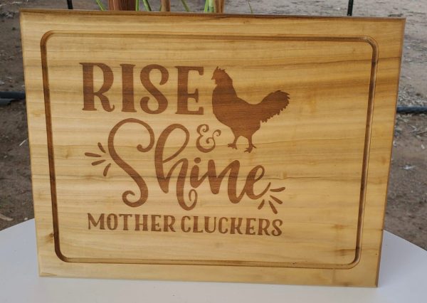 Custom Laser Engraved Cutting Boards. - Image 3