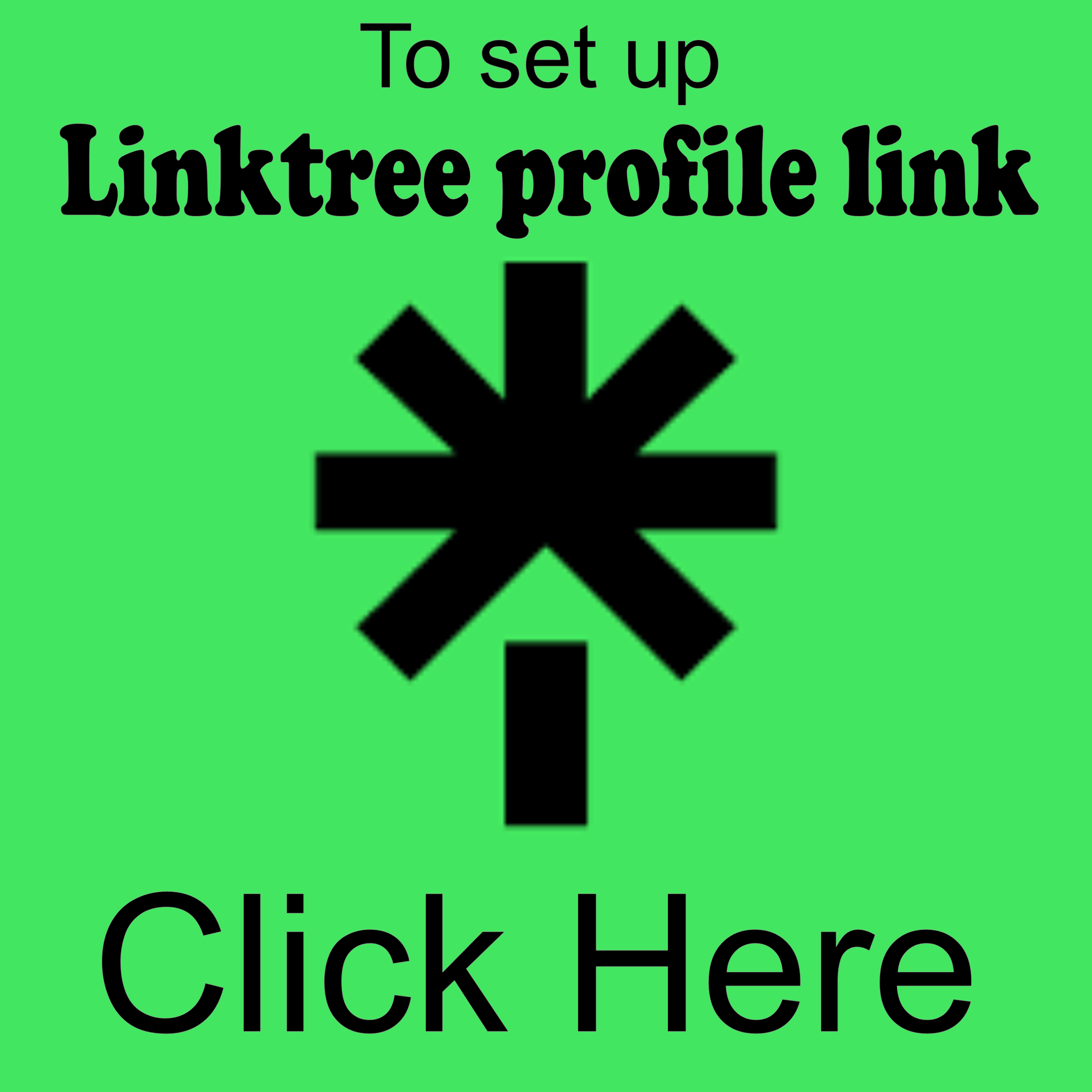 Create a Linktree profile